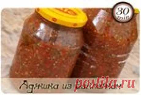 Вкуснейшая аджика из баклажан!