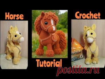 Лошадка Дакота 🐴 Вяжем ножки Часть 1 | Подробный мастер-класс по вязанию игрушек крючком.