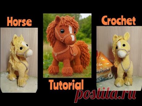 Лошадка Дакота 🐴 Вяжем ножки Часть 1 | Подробный мастер-класс по вязанию игрушек крючком.