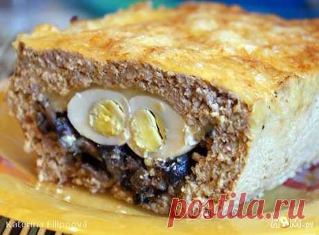 Мясной кекс с грибами и перепелиными яйцами - Рецепты домашней кухни с пошаговыми фотографиями и подробным описанием. Новые рецепты каждый день. Конкурсы рецептов - Ням.ру