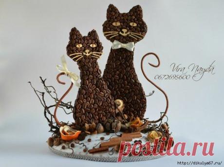 Удивительные кофейные поделки