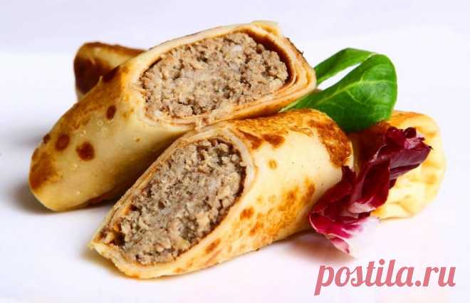Мясная начинка для блинов / Простые рецепты