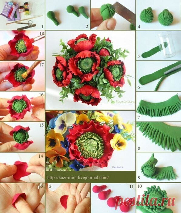 https://www.pinterest.com/moreidey/polymer-clay/

Большая коллекция мастер-классов из полимерной глины