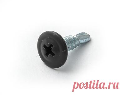 Саморез п/ш сверло окрашенный | Купить саморезы с прессшайбой/цилиндрической головкой оптом, цена