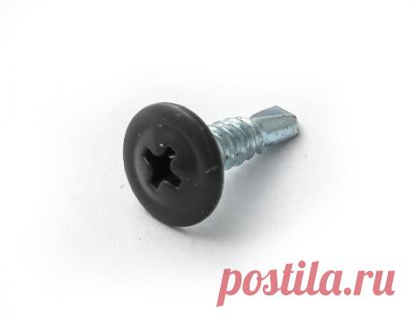 Саморез п/ш сверло окрашенный | Купить саморезы с прессшайбой/цилиндрической головкой оптом, цена