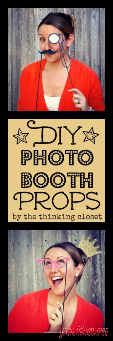 DIY Photo Booth Props &amp; Silhouette Giveaway! — the thinking closet