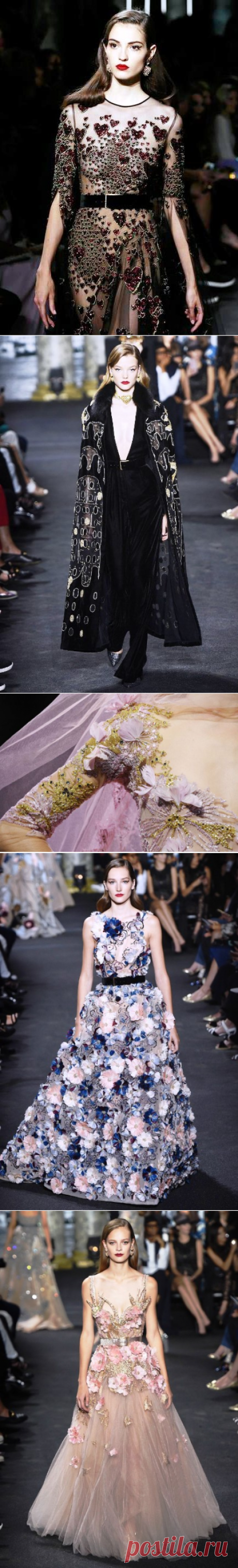 Эль Сааб Haute couture 2017-- экзотика и красота в ритме большого города