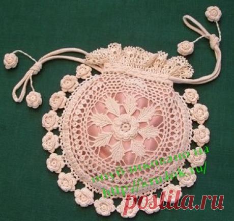 Вязаные сумки. Часть 6 - вязание крючком на kru4ok.ru
