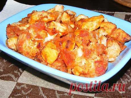 Блог.ру - turkishkitchen - Фырында тавуклу карнабахар (цветная капуста с курицей в духовке)