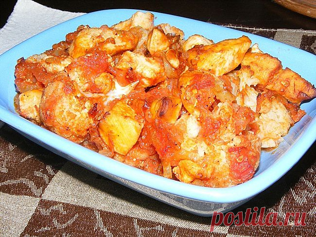 Блог.ру - turkishkitchen - Фырында тавуклу карнабахар (цветная капуста с курицей в духовке)