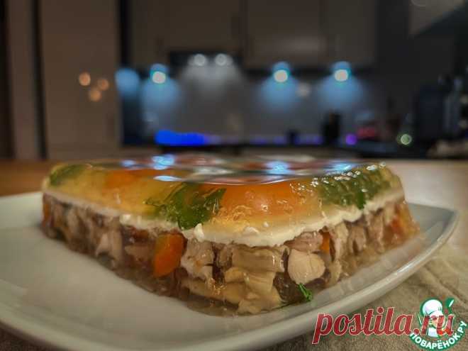 Куриное заливное 