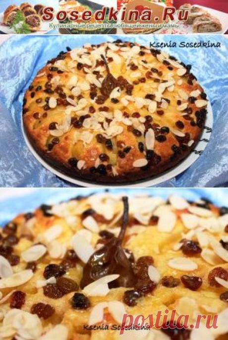Пирог с грушами,марципаном и шафраном.
СОСТАВ:
Мука пшеничная — 450 гр
Масло сливочное — 250 гр
Марципан — 150 гр
Яйцо куриное — 5 шт
Разрыхлитель — 1 ч.л.
Изюм — 50 гр
Груша — 2 шт
Сахар — 150 гр
Лимон (сок) — 1 шт
Сахарная пудра — 3-5 ст.л.
Миндаль (лепестки)
Шафран
Соль