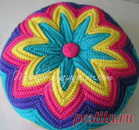 пледы,подушки - Crochet Modnoe Vyazanie