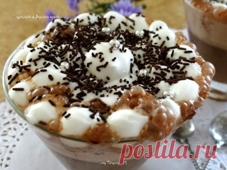 Фраппе с , коньяком и взбитыми сливками. Рецепт c фото, мы подскажем, как приготовить!