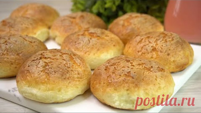 ПУХОВЫЕ творожные Булочки, Очень вкусное тесто и готовятся быстро, успеваю к завтраку!
