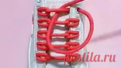 Как красиво зашнуровать кроссовки