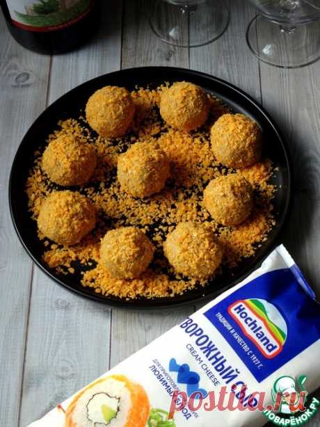 Закусочные шарики из тунца и сыра – кулинарный рецепт