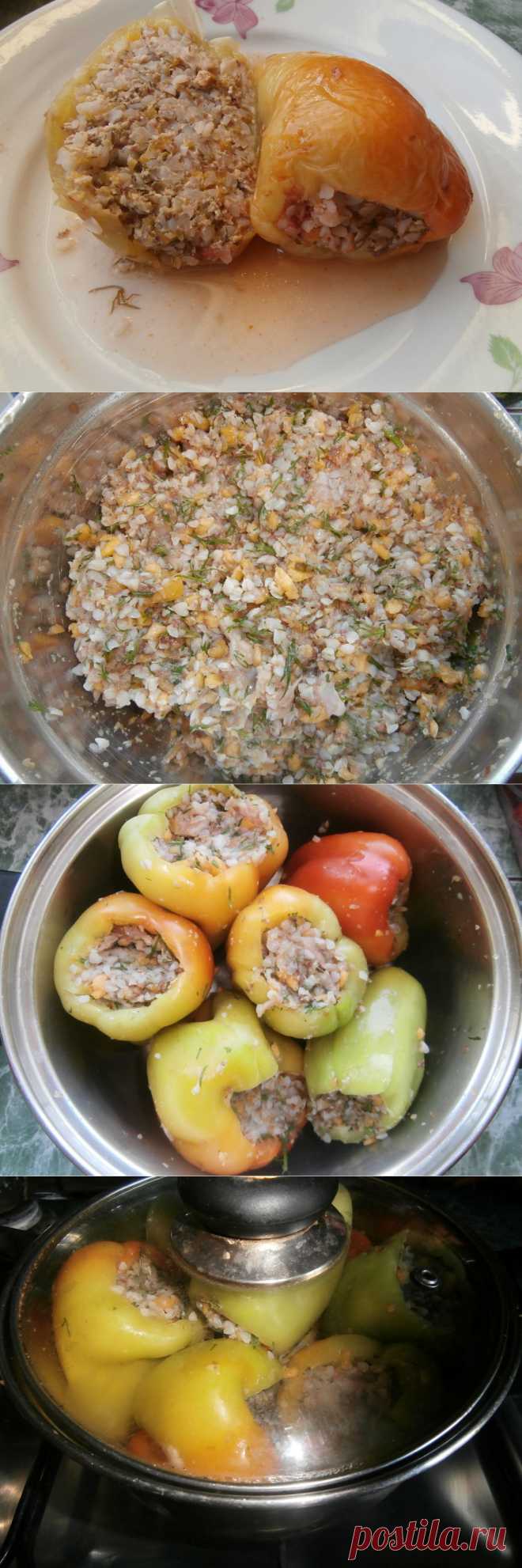 Перец, фаршированный мясом и гречкой | Блог Лены Радовой