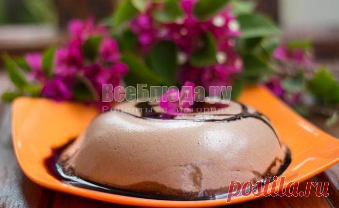 Десерт из взбитых яичных белков в микроволновке (Плавучий Остров) - рецепт с фото | Все Блюда