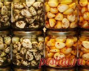 Чеснок маринованный