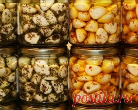 Чеснок маринованный