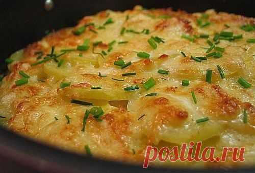 Картофель запеченый в молоке. | Вкуснолог...