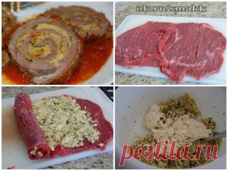 Лучшие кулинарные рецепты: Рулет банкетный