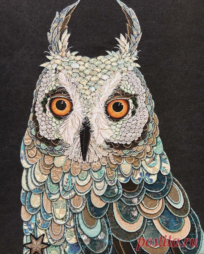 Текстильный авиариум: потрясающие работы Zara Merrick | Журнал Ярмарки Мастеров