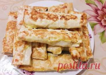 Быстрый завтрак. Закуска из лаваша — Домашняя кулинария
