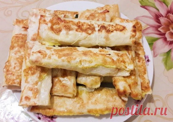 Быстрый завтрак. Закуска из лаваша — Домашняя кулинария