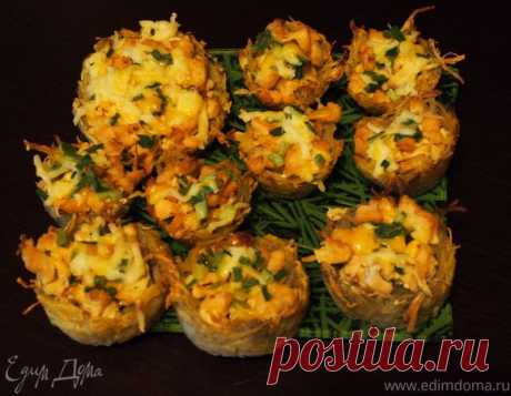 Картофельные корзиночки с куриным филе | Официальный сайт кулинарных рецептов Юлии Высоцкой