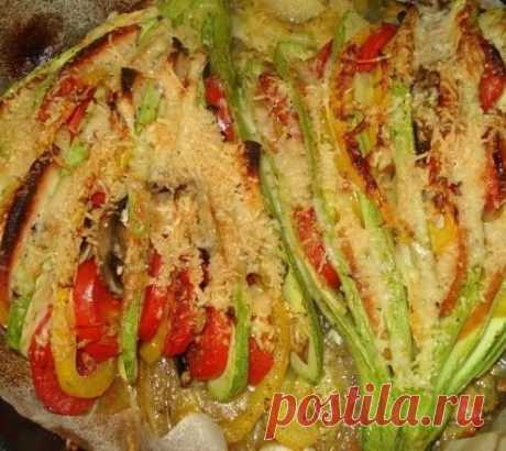 Кабачковый веер - вкусно, быстро и полезно