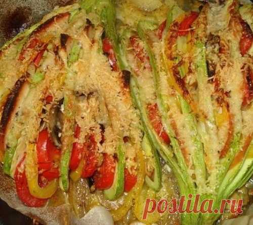 Кабачковый веер - вкусно, быстро и полезно