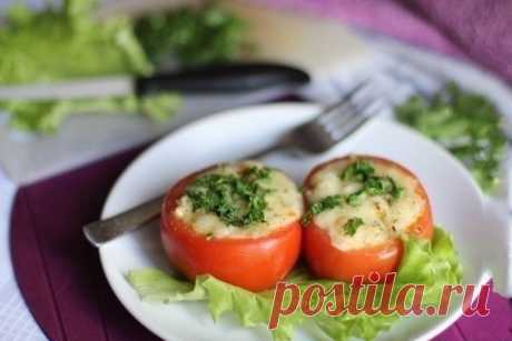Как приготовить помидоры, фаршированные куриным филе и овощами - рецепт, ингредиенты и фотографии