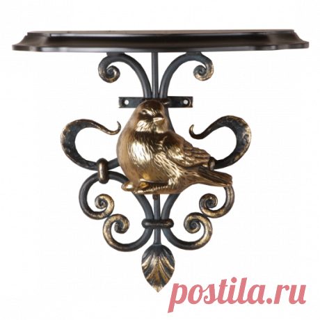 Полка Снегирь, золото, в бутиках BOGACHO.