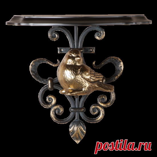 Полка Снегирь, золото, в бутиках BOGACHO.