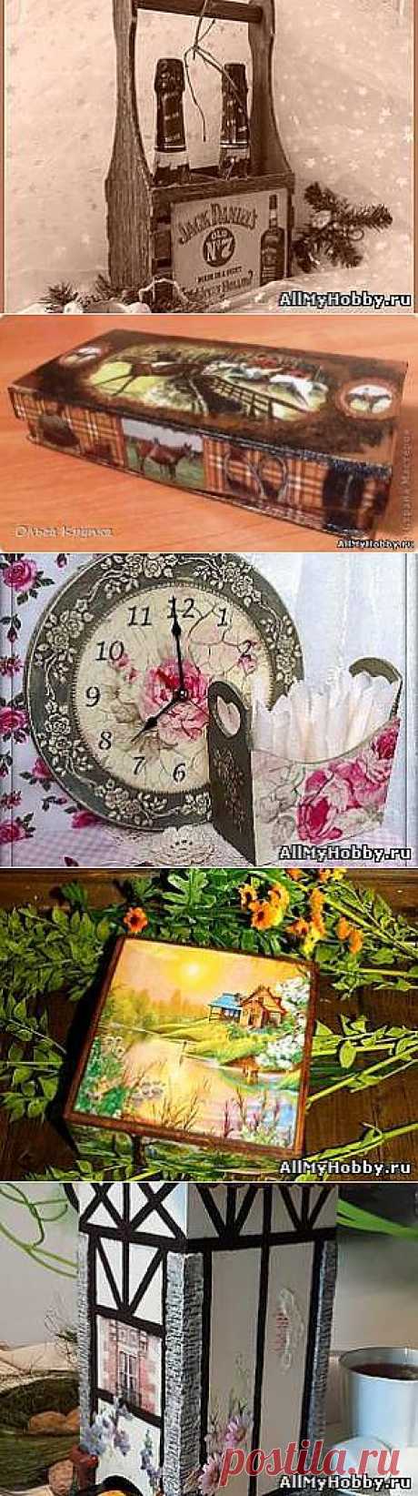 Мастер-классы и уроки по рукоделию. Декупаж