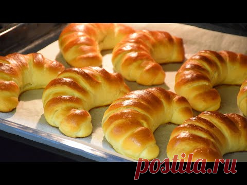 Рогалики с повидлом ✧ Дрожжевые