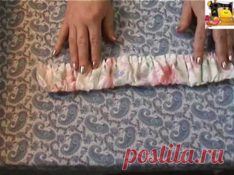 Сам Себе Шью. Виды рюшей, оборок. Как собрать оборку