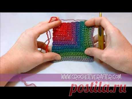 Motif of the Month Feb.2013: Log Cabin Granny Square Workshop