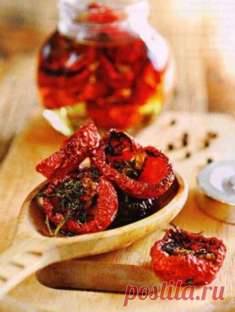 Как приготовить вяленые помидоры заготовка на зиму в духовке - Помидоры на зиму . 1001 ЕДА вкусные рецепты с фото!