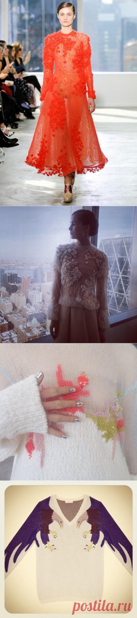Подиум-2014. Дизайнер «Delpozo» .