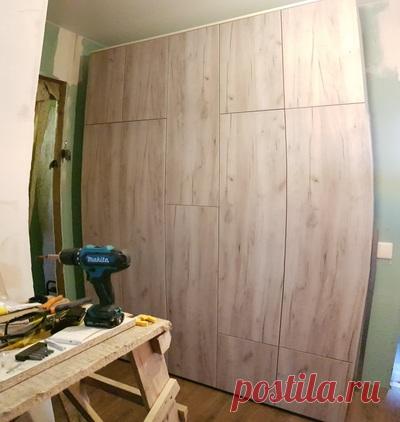 Шкаф могут сделать даже такие коротышки, как я. Стильный шкаф своими руками? Легко!