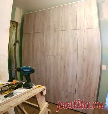 Шкаф могут сделать даже такие коротышки, как я. Стильный шкаф своими руками? Легко!