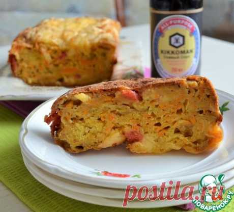 Овощной закусочный кекс - кулинарный рецепт