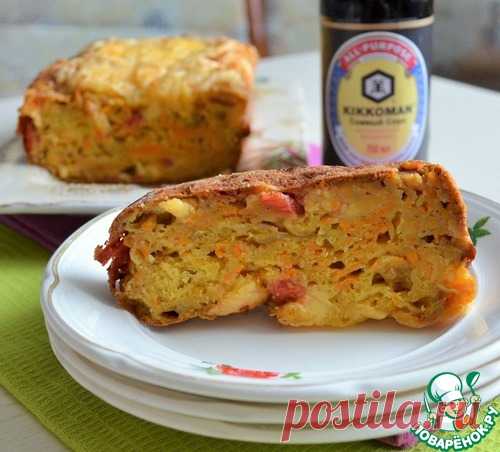 Овощной закусочный кекс - кулинарный рецепт