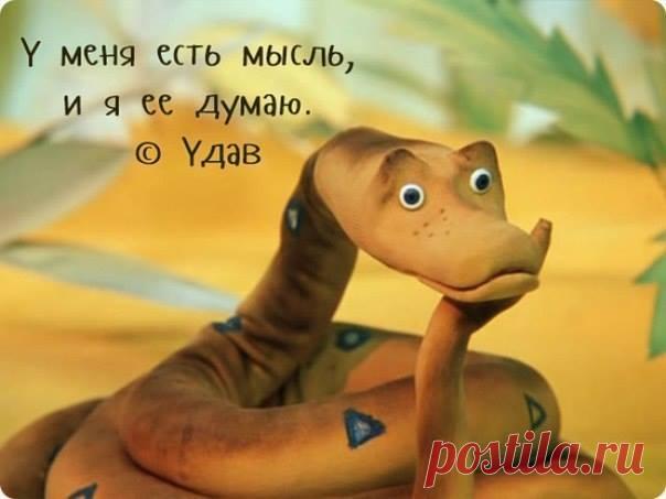 Мудрость советской мультипликации ☝