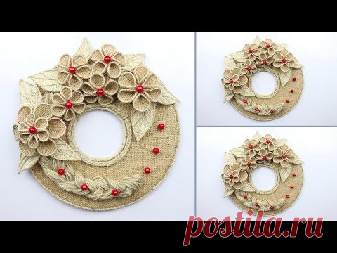 Beautiful Wall Hanging Idea with Waste Materials | best out of waste | Home Decoration Ideas
