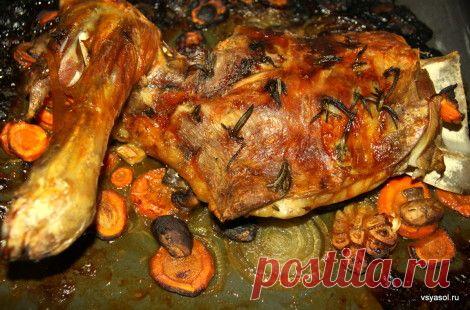 Запеченная баранья лопатка, или время, потраченное с толком – Вся Соль - кулинарный блог Ольги Баклановой