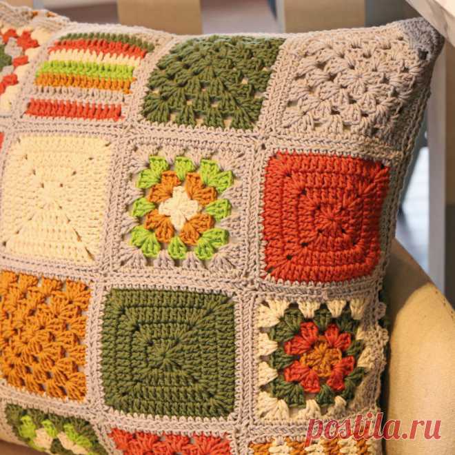 6 классных подушек крючком, которые украсят дачу и не только | Вязание с Paradosik_Handmade | Дзен